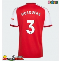 Camisa de Futebol Arsenal Cristhian Mosquera #3 Equipamento Principal 2026-27 Manga Curta